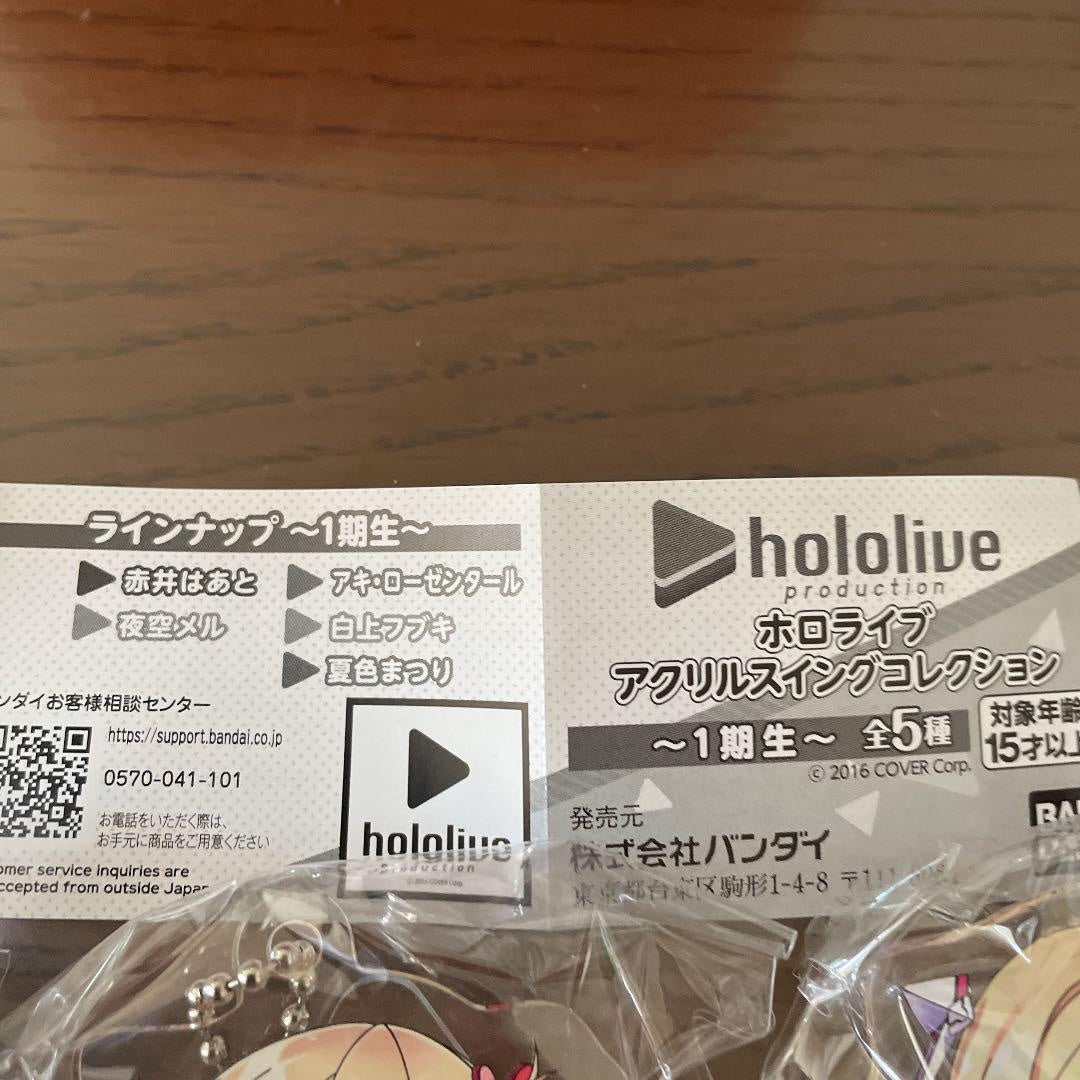 hololive Acrylic Swing Collection 1st Generation All 5 Types Set