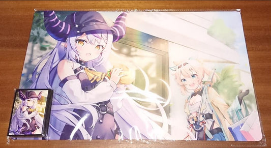 [hololive] Laplace Darkness Kazema Iroha Sleeve Playmat Set