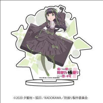 Bofuri Mai acrylic figure, I don't want to get hurt, so I'd like to maximize my defensive power