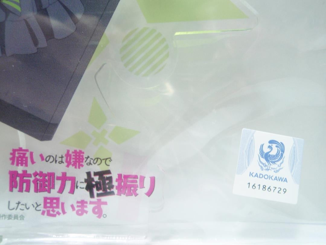 Bofuri Mai acrylic figure, I don't want to get hurt, so I'd like to maximize my defensive power