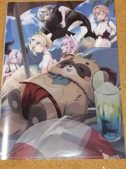 C100 hololive Kazama Iroha Designer Umibouzu Clear File