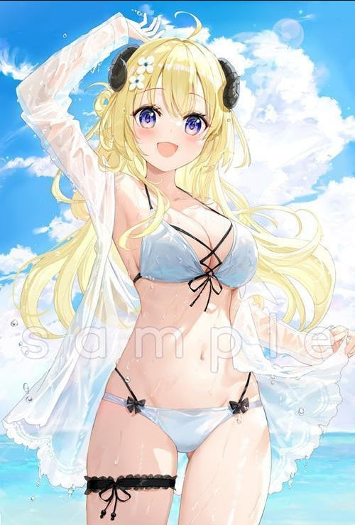 Watame Tsunomaki Swimsuit B2 Tapestry Hololive C100 Comiket Fumi