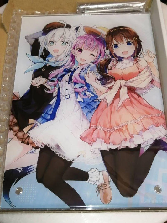 hololive Shanghai limited acrylic stand acrylic panel A5 size