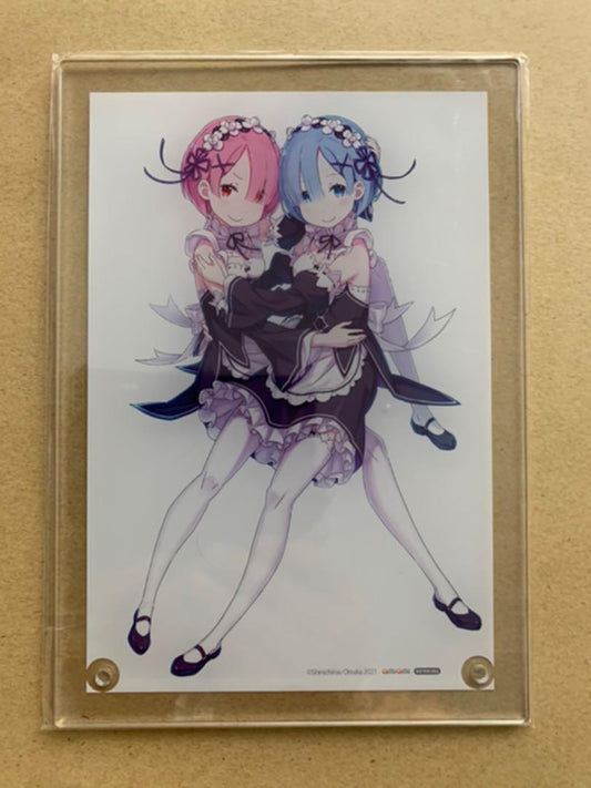 Re: Life in a Different World from Zero Acrylic Character Plate Stand