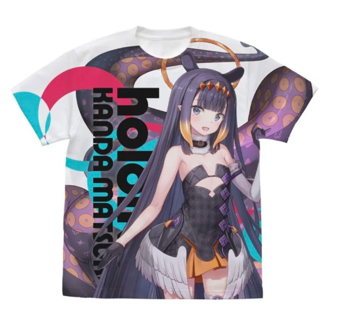 hololive Kanda Matsuri Shirt Ninomae Ina'nis Bonus Badge Acrylic Card Commemorative