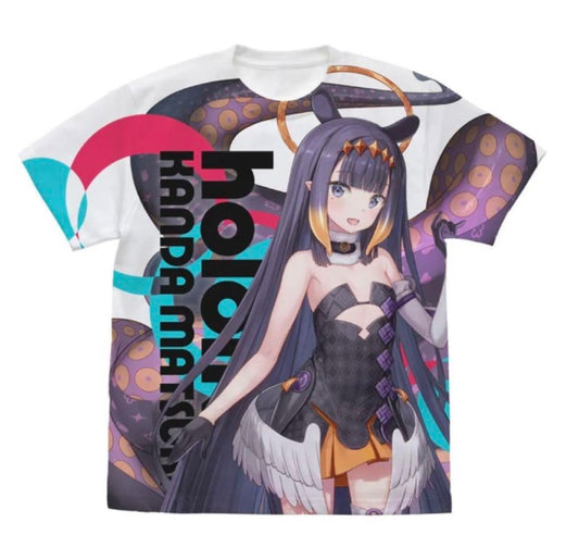 hololive Kanda Matsuri Shirt Ninomae Ina'nis Bonus Badge Acrylic Card Commemorative