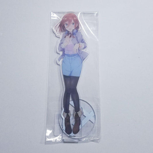M The Quintessential Quintuplets Casual Clothes Acrylic Stand Miku