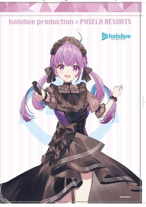 hololive Poster Aqua Minato Pasela limited