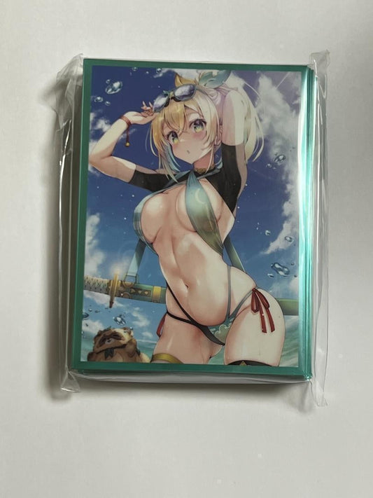 Kazema Iroha Sleeve Hololive Swimsuit