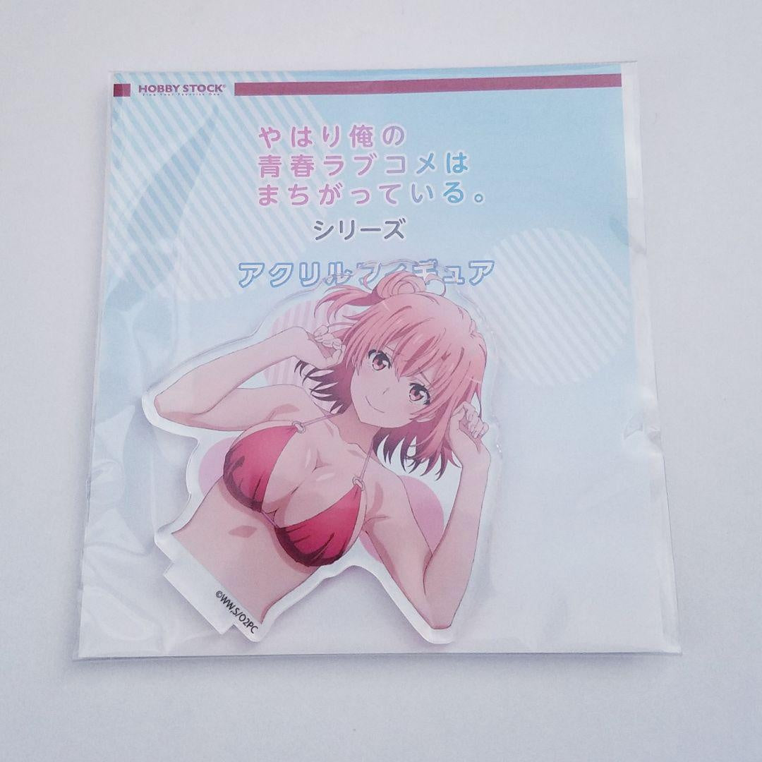 My Youth Romantic Comedy Is Wrong, As I Expected Swimsuit Acrylic Stand Yui Hama