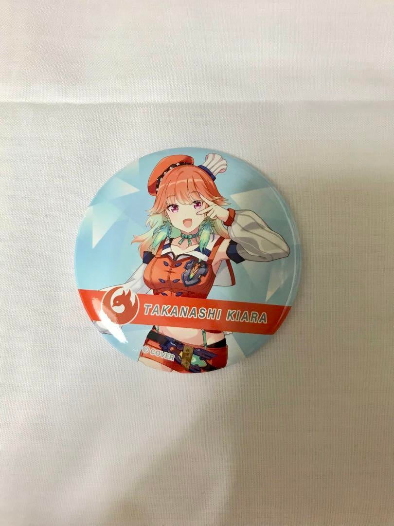hololive Expo Can Badge Takanashi Kiara