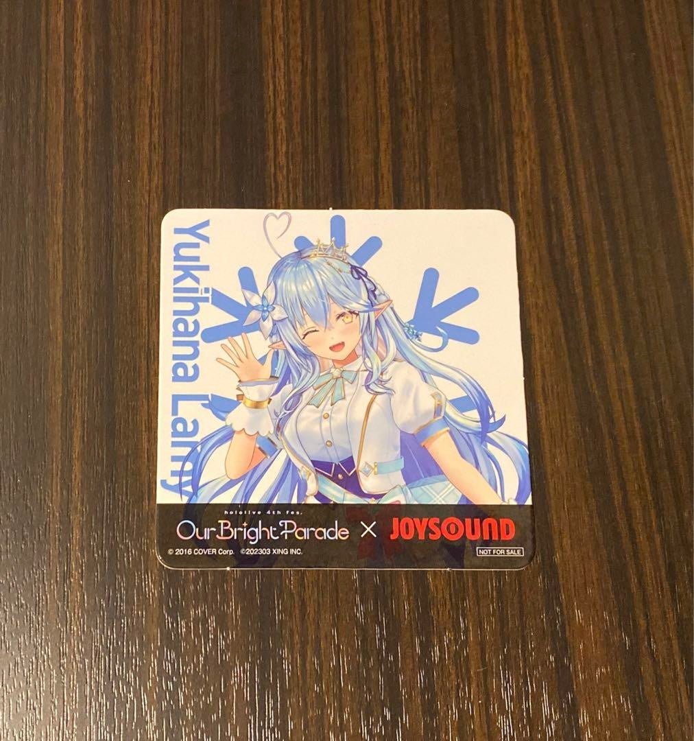 hololive Yukihana Lamye Coaster JOYSOUND