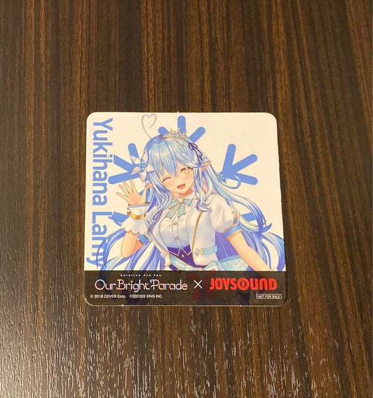 hololive Yukihana Lamye Coaster JOYSOUND