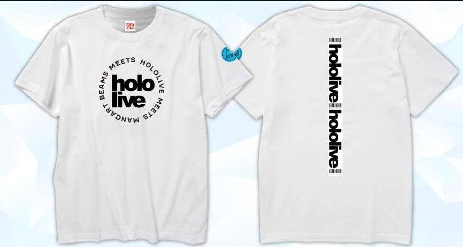 hololive hololive Logo S/S T-shirts White M