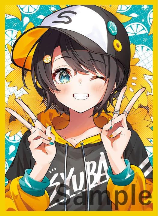 Ozora Subaru Hololive Card Sleeve White Tsumegusa ③