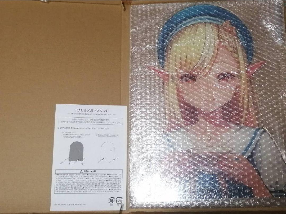 hololive Flare Shiranui Big Glasses Holder Acrylic Stand