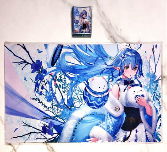 hololive Lamy Yukihana Lamy Yukihana Sleeve Playmat Set