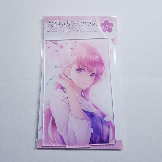 Goddess Cafe Terrace Acrylic Stand B Sakuraka