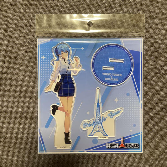 hololive Acrylic Stand Suisei Hoshimachi Tokyo Tower x Hololive