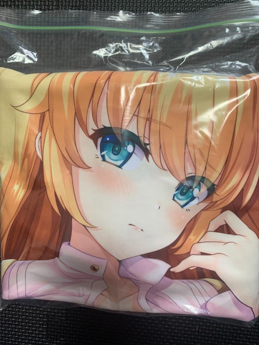 Used genuine body pillow cover Lean Castina [Haruka Drive!] Mafin