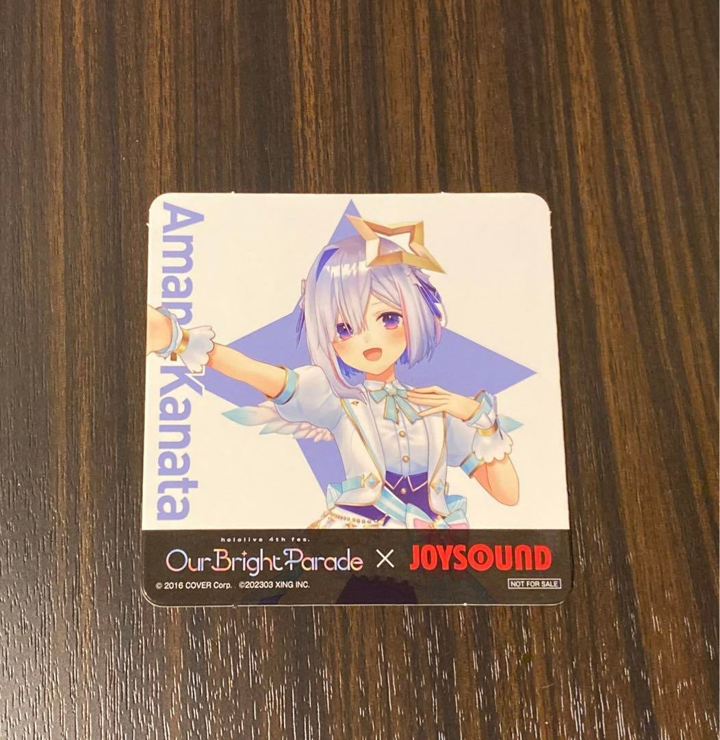 hololive Amane Kanata Coaster JOYSOUND