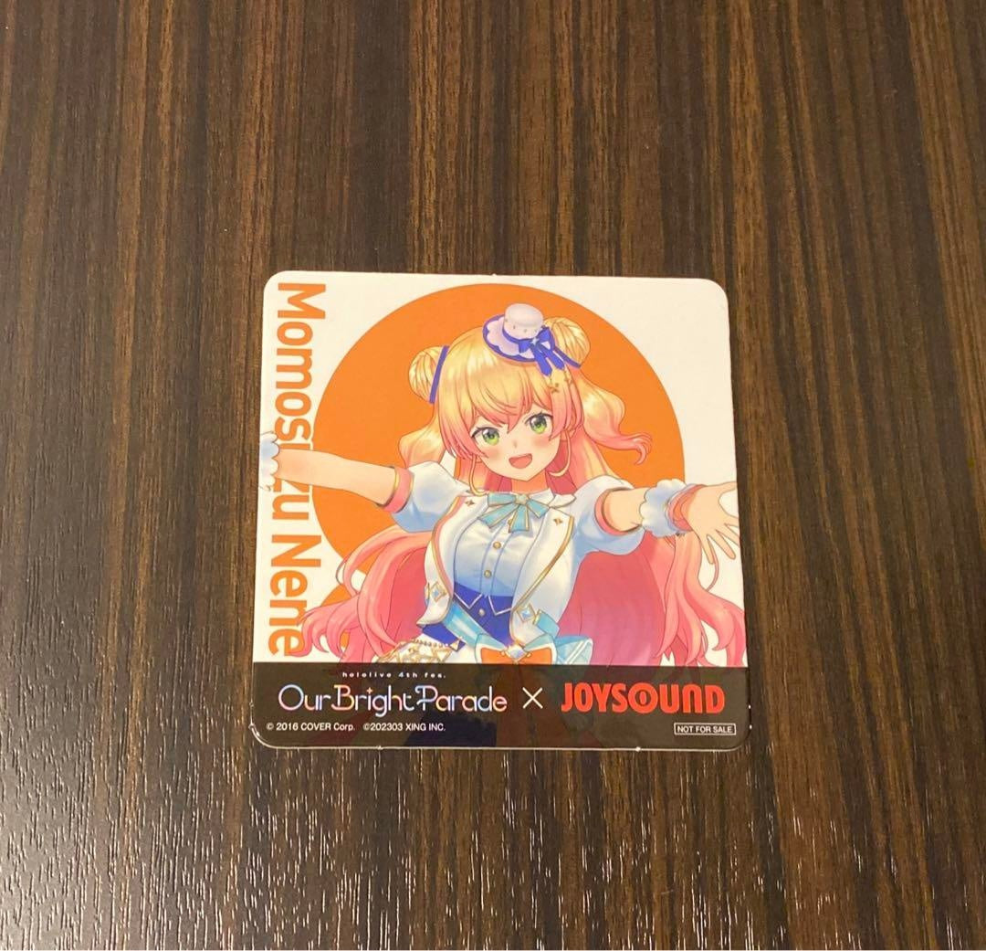 hololive Nene Momosuzu Coaster JOYSOUND