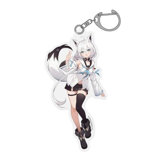 hololive Kanda Festival Acrylic Key Chain Shirakami Fubuki