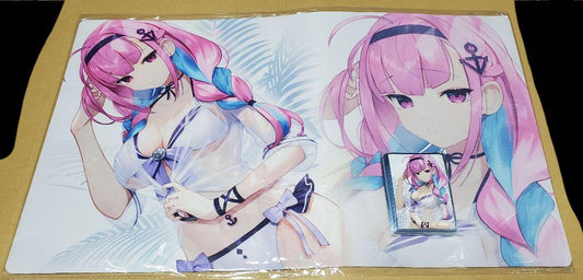 Unopened Sleeve Playmat Set hololive Minato Aqua