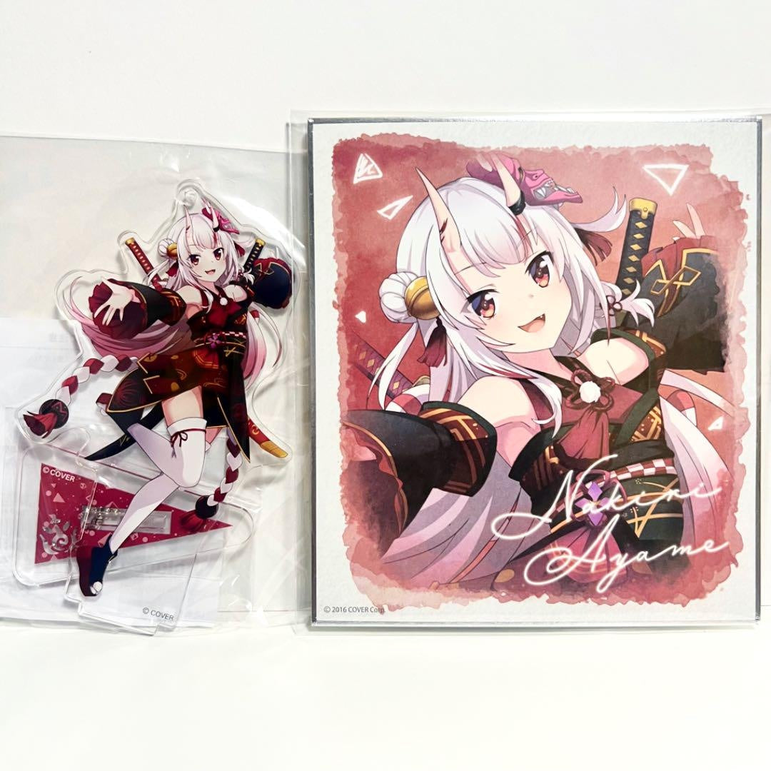 hololive Ayame Hyakki Acrylic Stand Mini Shikishi Hololive Expo