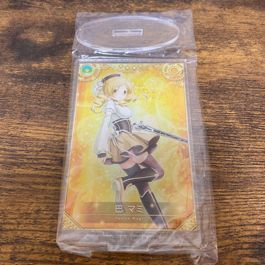 Magireco acrylic stand Tomoe Mami Magical Girl Madoka Magica