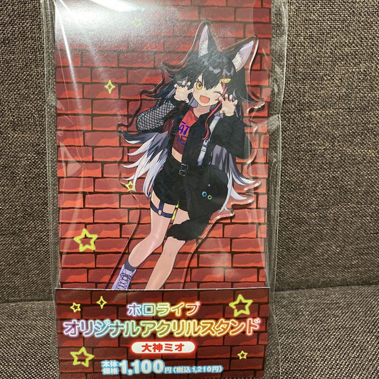 hololive Mio Ogami FamilyMart Collaboration Acrylic Stand