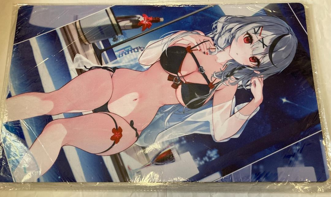 Sakamata Chloe Swimsuit Playmat hololive Goddess of Chaos C100