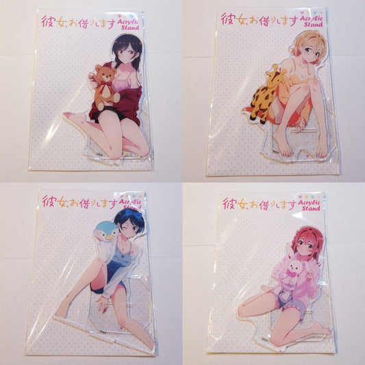 Rent-A-Girlfriend Room Wear Acrylic Stand All Types Set