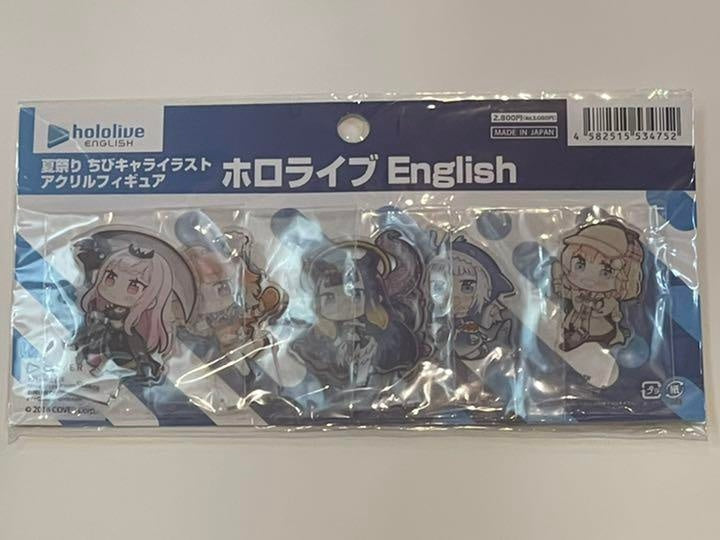 hololive Summer Festival Chibi Chara Illustration Acrylic Figure EN