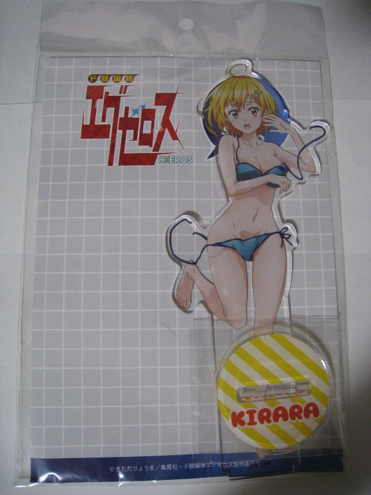 Dokyuu Hentai Exeros Big Acrylic Stand Hoshino Mica Swimsuit ver