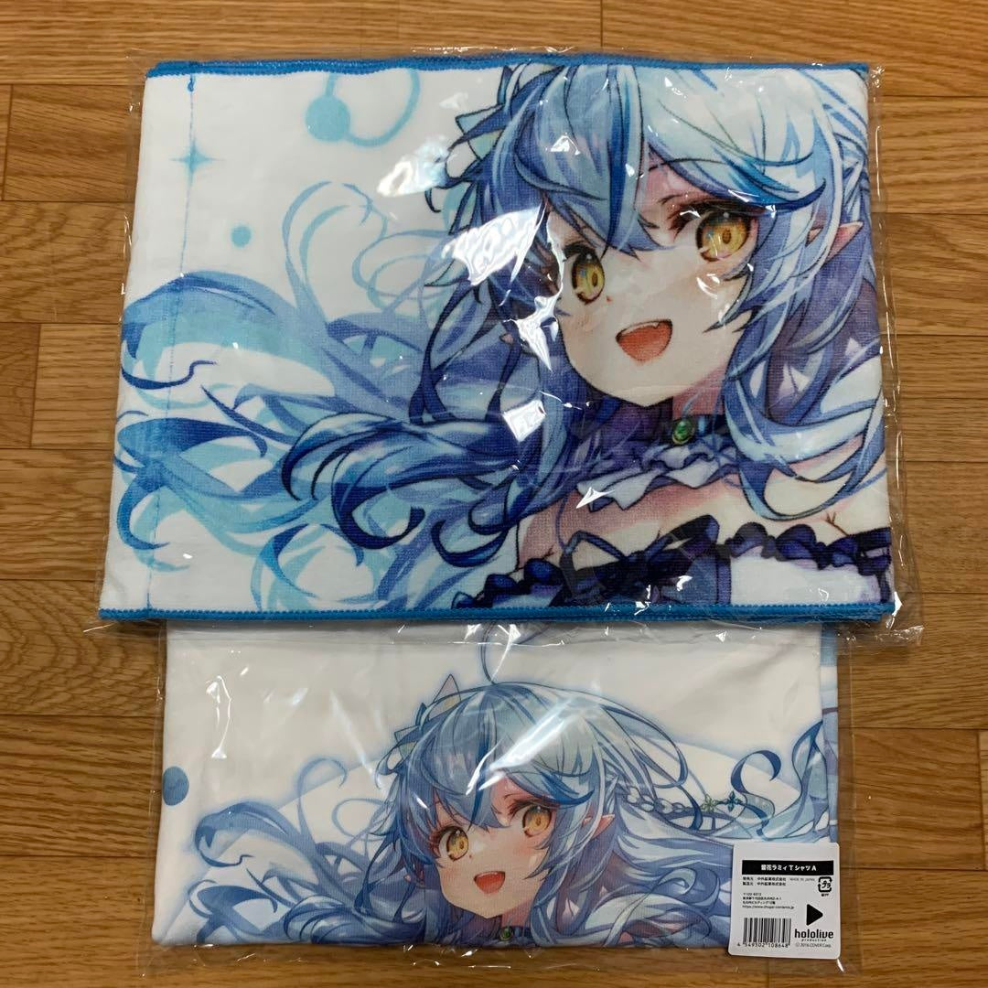hololive Aqualamyum Yukihana Lamy T-shirt Muffler Towel