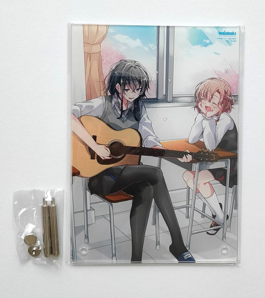 [New] Whispering love acrylic panel B6 Sasakoi Sasakoi Eku Takeshima