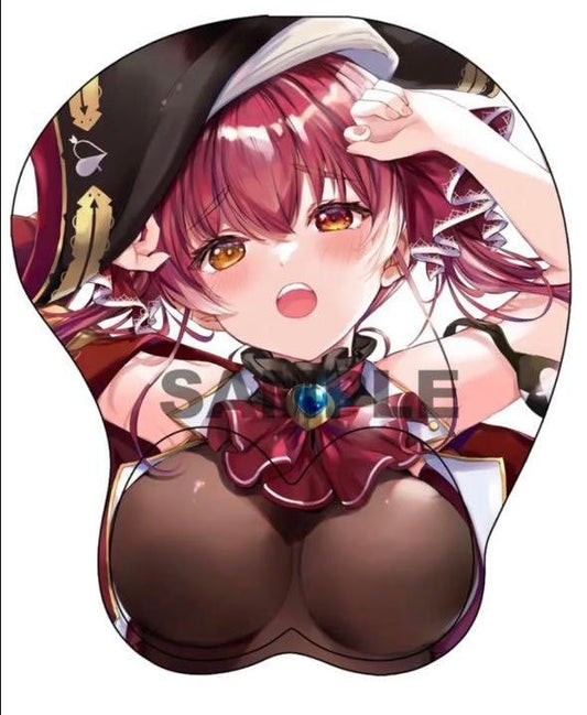 hololive Houshou Marin Boobs Oppai Mouse Pad