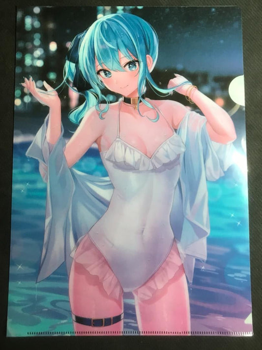 Suisei Hoshimachi Swimsuit Clear File Hololive C100