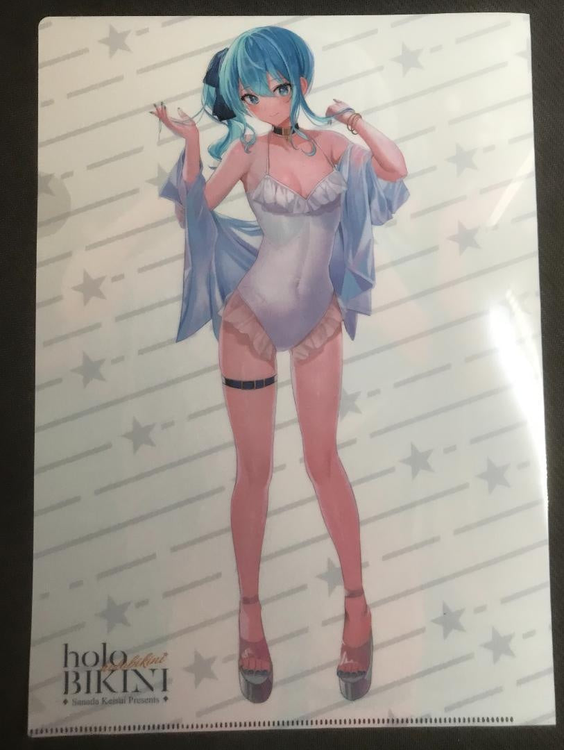 Suisei Hoshimachi Swimsuit Clear File Hololive C100