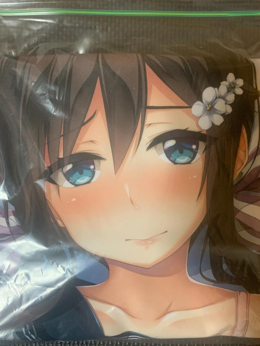 Used Genuine Dakimakura Cover Pillow Case Takanashi Shiori "Aikagi" Azarashi Soft