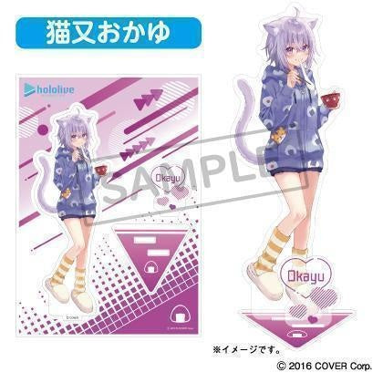 hololive 2022 New Year Collaboration Limited Acrylic Stand Nekomata Okayu