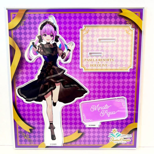 hololive Aqua Minato Acrylic Stand Pasela Collaboration