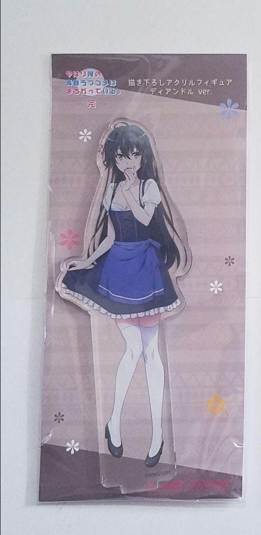My Youth Romantic Comedy Is Wrong, As I Expected Dirndl Acrylic Stand Yukino