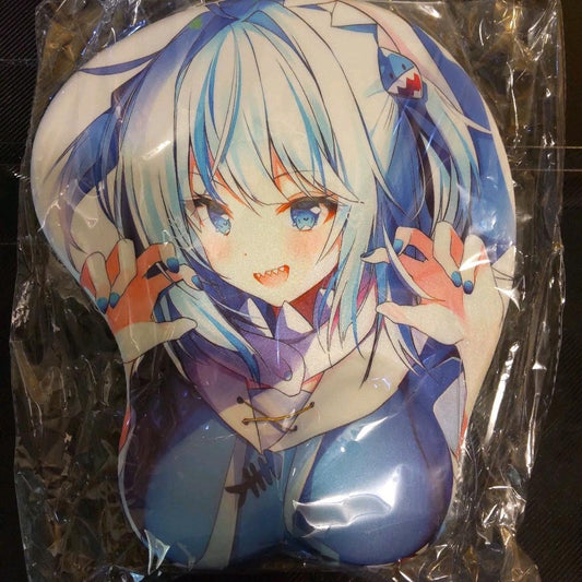 Gawr Gura Boobs Oppai Mouse Pad hololive