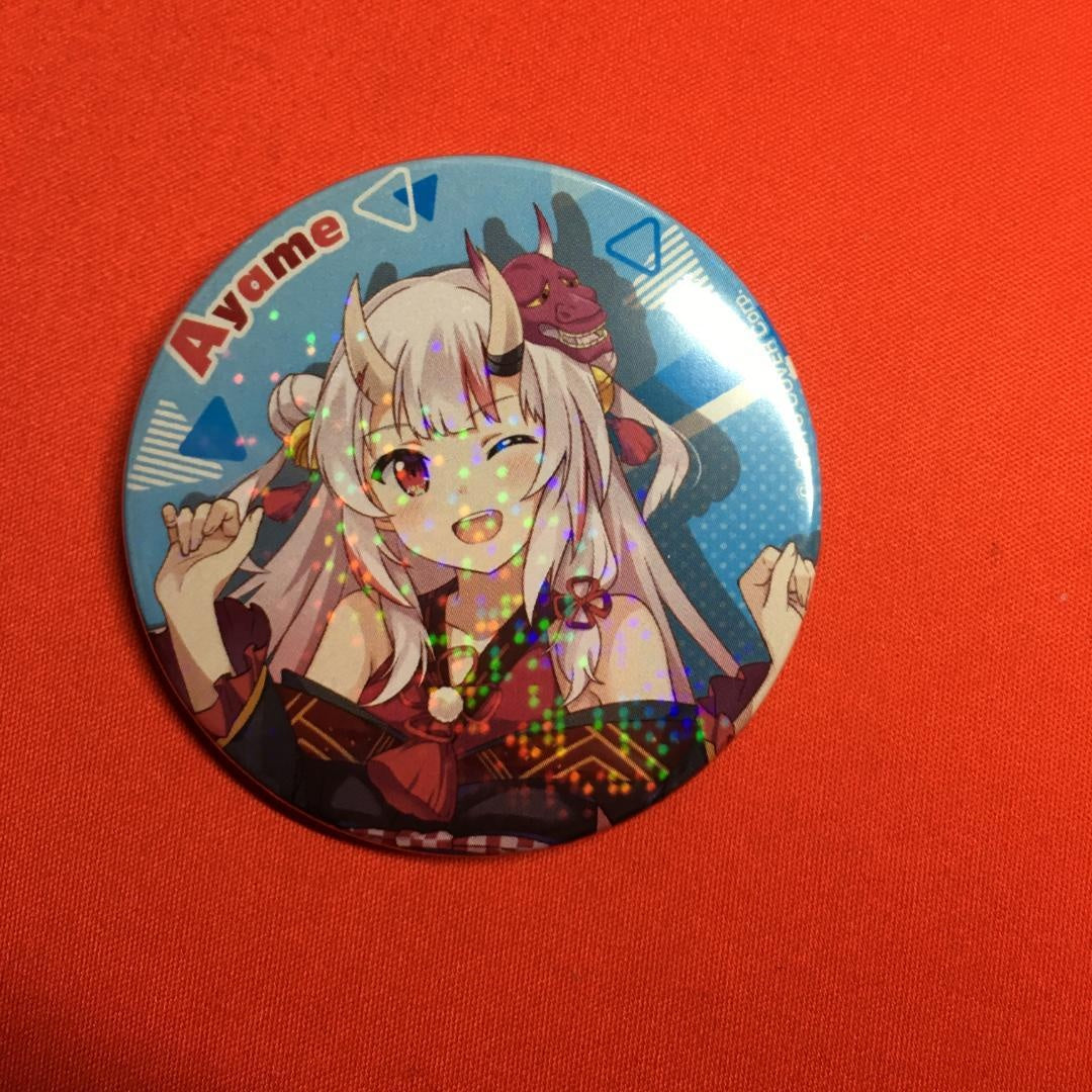 hololive Ayame Nakiri Can Badge Festival Limited