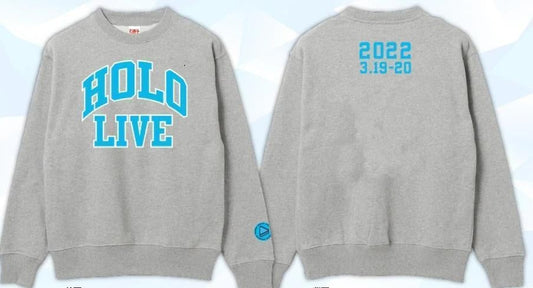 hololive hololive College Logo Crew Sweat M