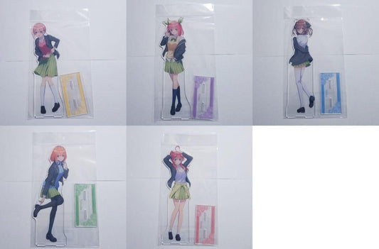 The Quintessential Quintuplets Costume Exchange Oversized Acrylic Stand All Types Set