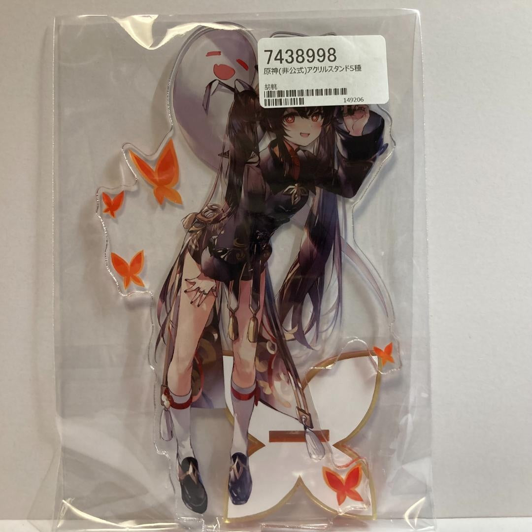 Kurumi Acrylic Stand Genshin Impact C101 Comiket Fire Sora Neko Yoho