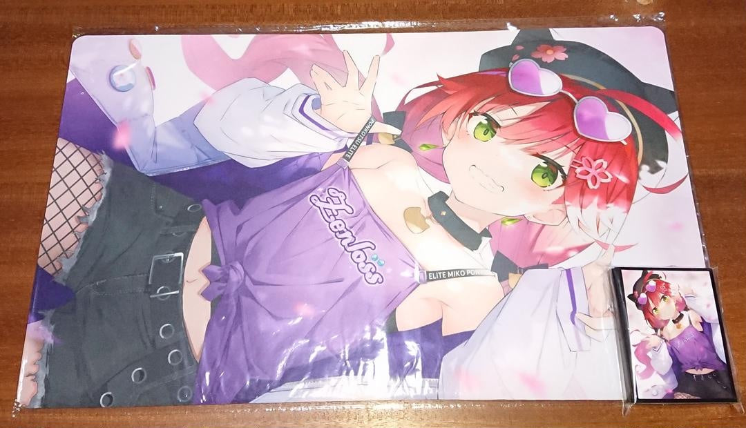 [hololive] Miko Sakura Sleeve Playmat Set